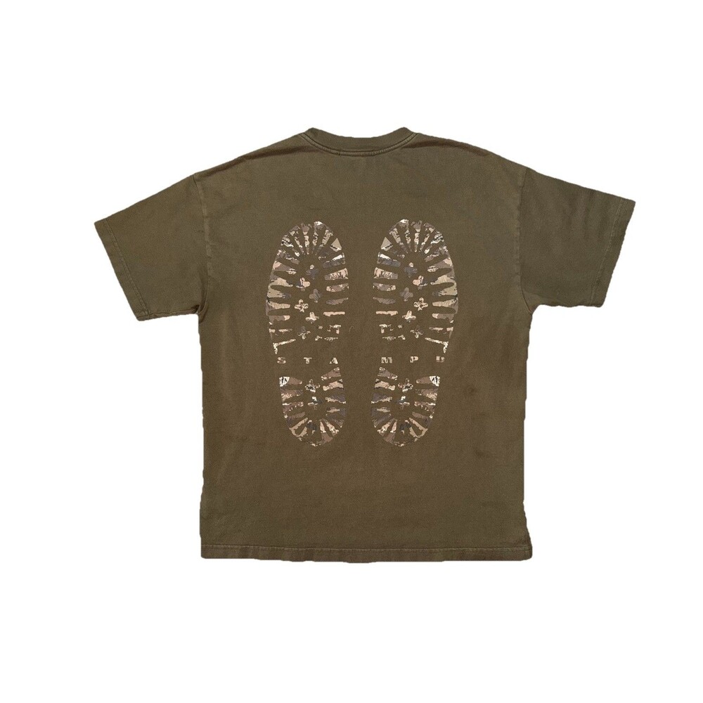 STAMPD Hike Limited Edition Boot Print T-Shirt Size Small